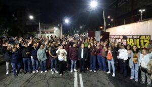 Refuerzan iluminación en vialidades de Tlalnepantla con 72 nuevas luminarias