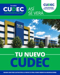 CUDEC así se verá…
