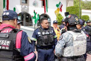 Coordinan a cinco corporaciones en operativo de seguridad en Atizapán